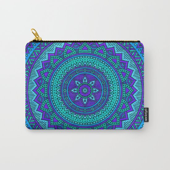 Hippie mandala 55 Carry-All Pouch