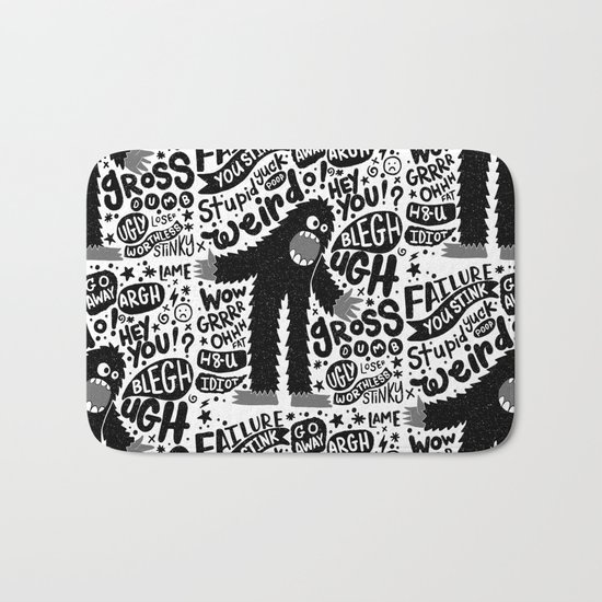 internal monologue Bath Mat