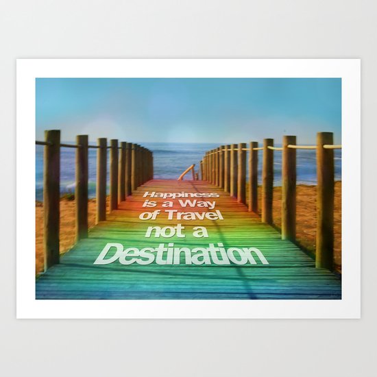 Path Art Print