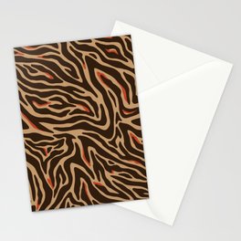 Abstract Zebra skin pattern. Digital Illustration Background Stationery Card