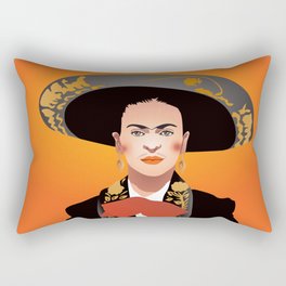 Frida charra Rectangular Pillow