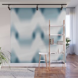 Soft Blue Dyed Fabric | Wall Mural