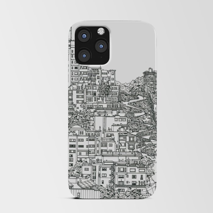 Lombard Street in San Francisco iPhone Card Case