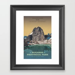 Bugaboo Provincial Park Framed Art Print