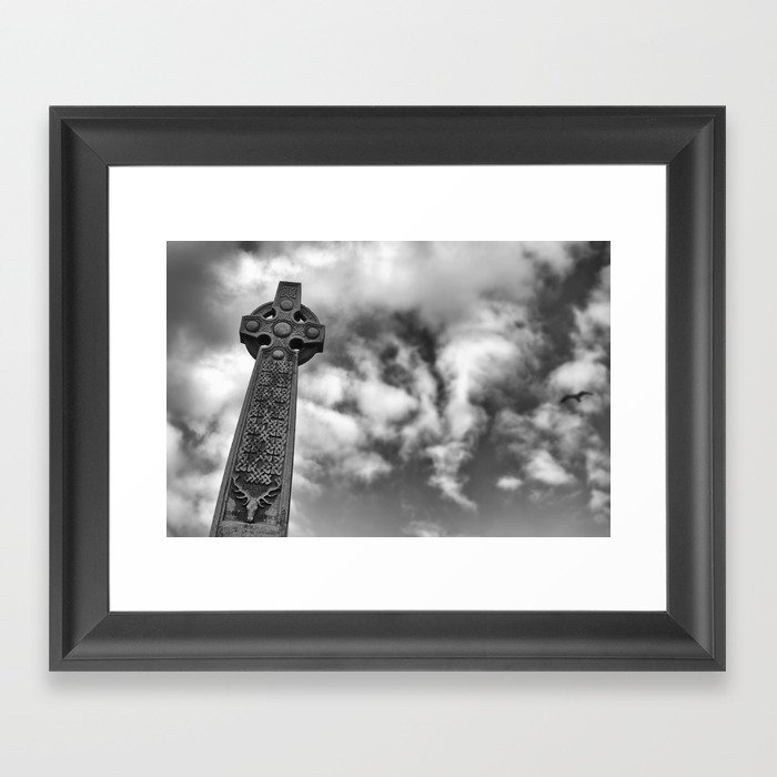 Celtic Cross Framed Art Print