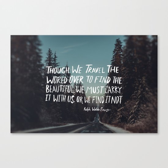 Road Trip Emerson Canvas Print