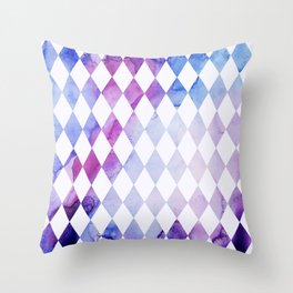 Pool of Diamonds Throw Pillow