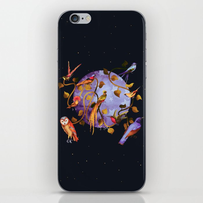 The Planet of Birds iPhone Skin