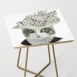 A cat with a hat Side Table
