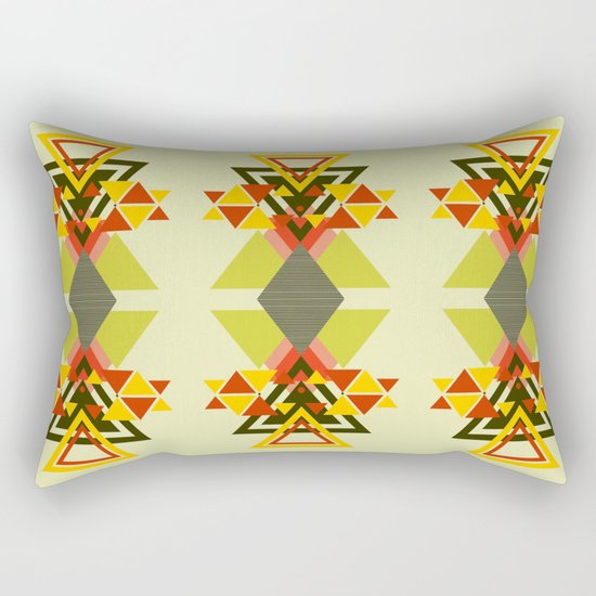 MOUNTAINS THROUGH MOUNTAINS Rectangular Pillow