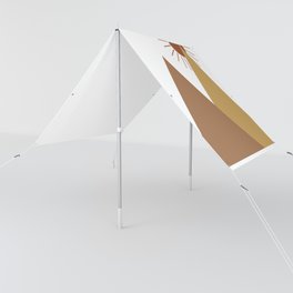 Camping Art Composition 25, Modern Art V1 Sun Shade