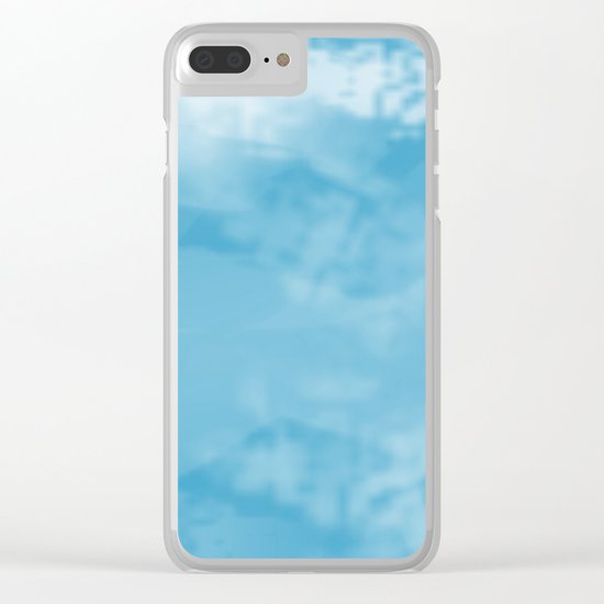 Turquoise Clear iPhone Case