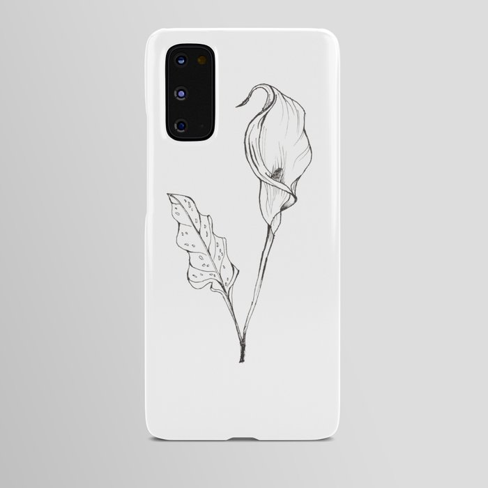 Calla Lily by Buddha mama Android Case