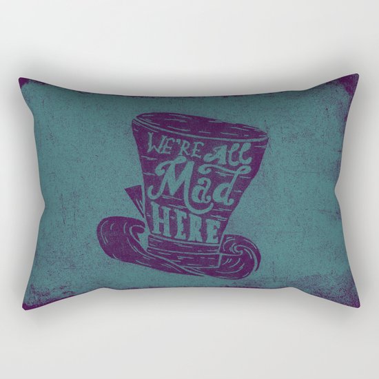 Alice in Wonderland Rectangular Pillow