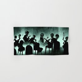 The Skeleton Orchestra Hand & Bath Towel