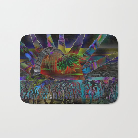 Doodlage 06 - Tropical Sundown Bath Mat