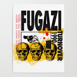 FUGAZI 1990 Poster