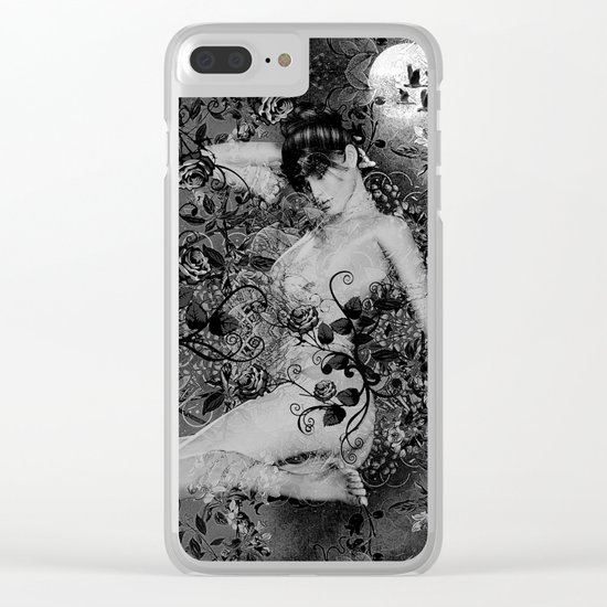 Arriba la luna OHEA! Clear iPhone Case