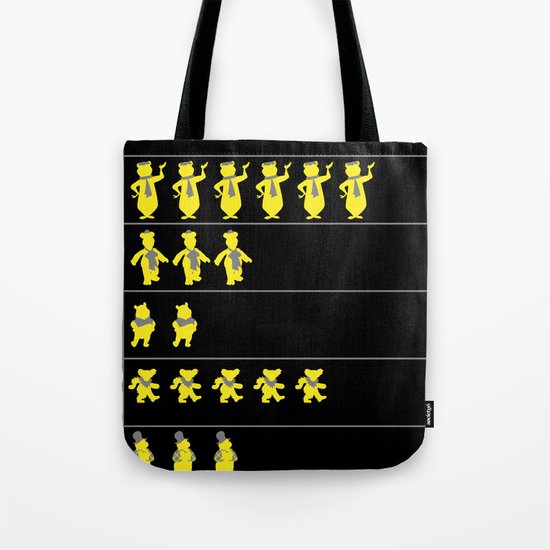 Popular Bear Intelligence Raitings Tote Bag