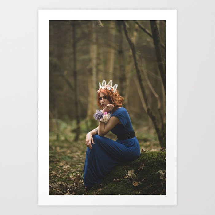 Deep in Forest Art Print