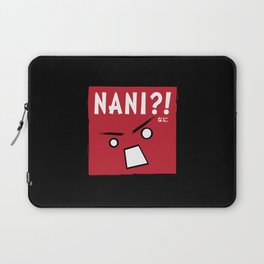 Nani?! Japanese Cartoon Expression Laptop Sleeve