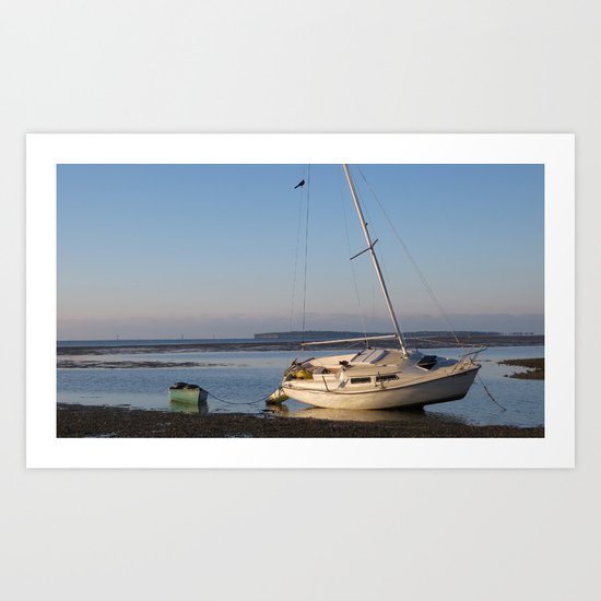 Low Tide Art Print