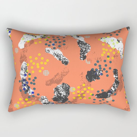 13th Dressed Rectangular Pillow