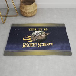 Yes, It Is Rocket Science Rug