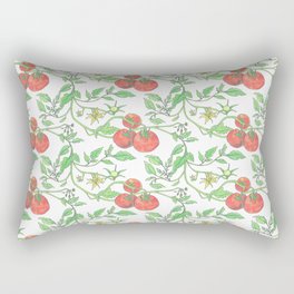 Tomato Vine Rectangular Pillow