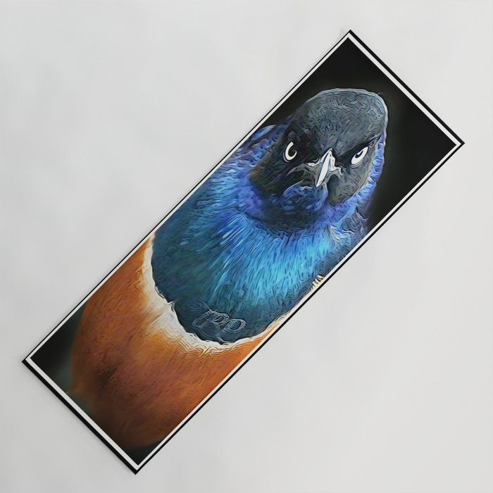 Bird Models Mad Birds 01 01 Yoga Mat By Timereproofportraits
