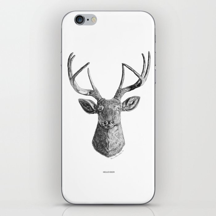 Hello Deer iPhone Skin