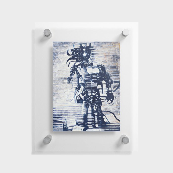 Robotic God Floating Acrylic Print