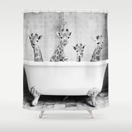Giraffe Shower Curtains For Any Bathroom Decor Society6