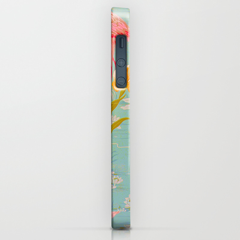 Gratuit Images Papier Peint Isidore Leroy 1905 Flamingo Pond Floral Pastel actualisé par