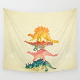 Dinosaur Antics Wall Tapestry