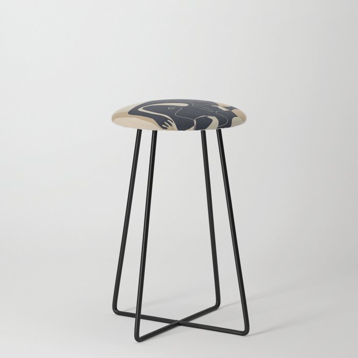 Abstract Feeling 11 Counter Stool