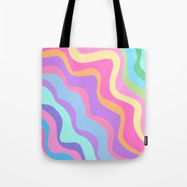 Pastel Swirls Tote Bag
