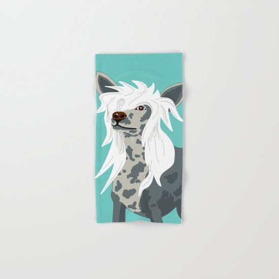 Chinese Crested Hand & Bath Towel