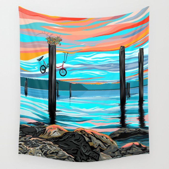 Rose Pedal Wall Tapestry