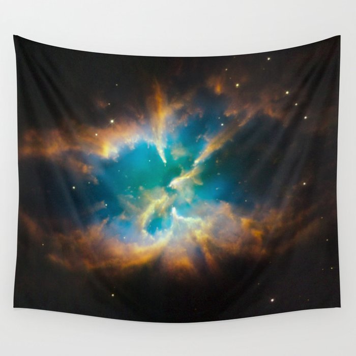 Planetary Nebula NGC 2818 (space portal) Wall Tapestry