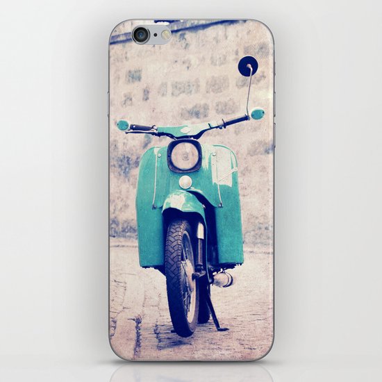 blue swallow iPhone & iPod Skin