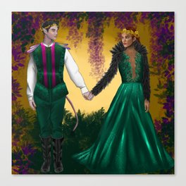 Faerie Couple  Canvas Print