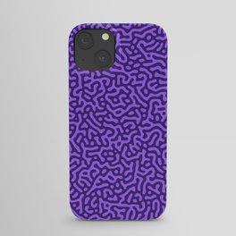 Purple Smart Turing Pattern Design , 13 Pro Max 13 Mini Case, Gift Geschenk Phone-Hülle iPhone Case