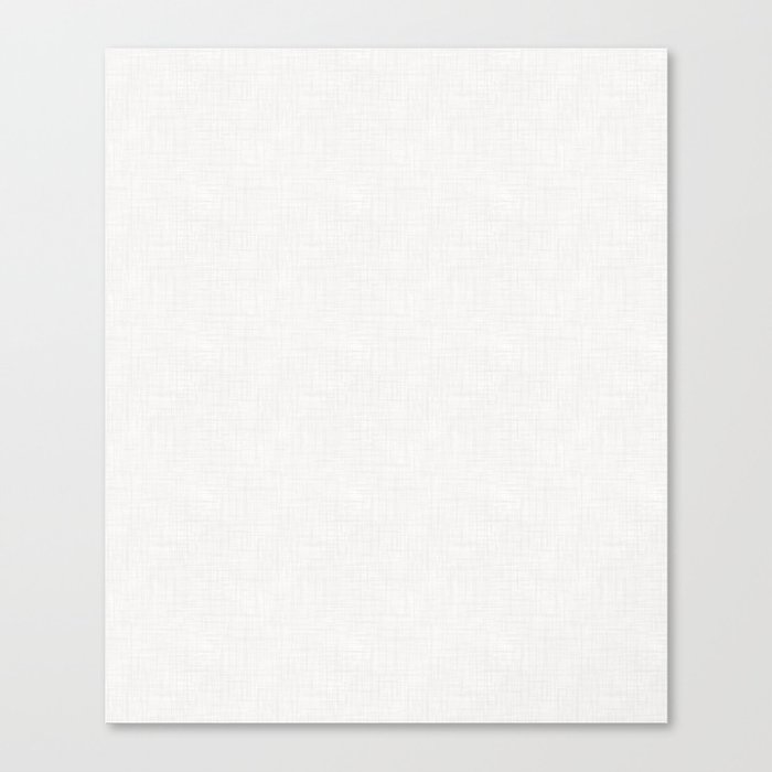 Textured white Canvas Print