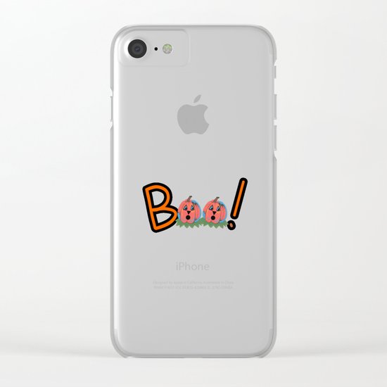 Boo Clear iPhone Case