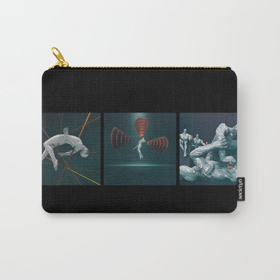 Humans In The Information Age Carry-All Pouch