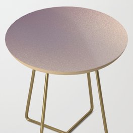 Iridescent Vanilla Lavender Side Table