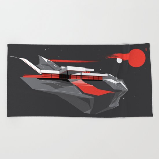 Red House Beach Towel
