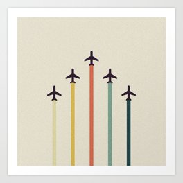 Airplanes Art Print
