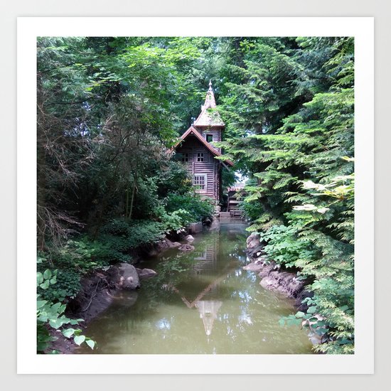 The Island of Tranquility Art Print